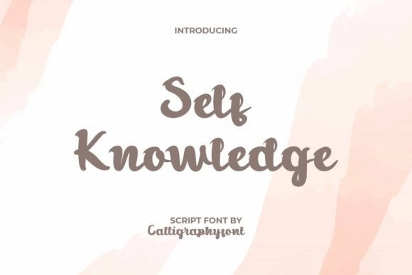 A Designer's Hands-On Review of the Self Knowledge Font