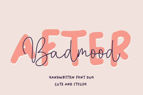 After Badmood: A Font Duo for Expressive Digital Design