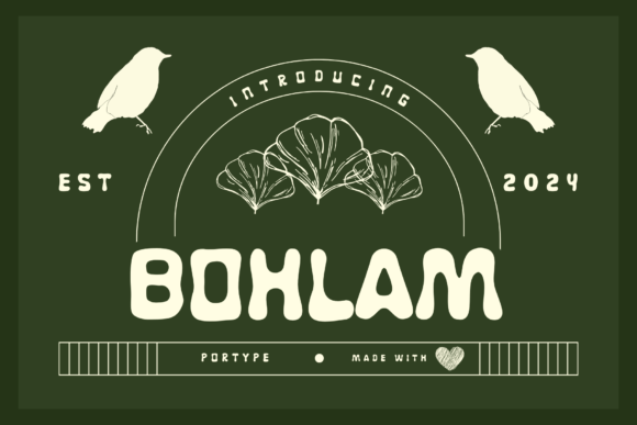 Bohlam Font: A Vintage Digital Design Asset