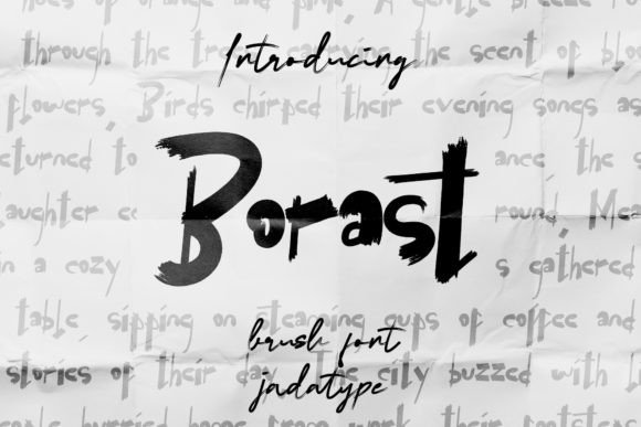 Borast: The Handwritten Font Your Craft Projects Need
