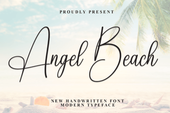 Bringing Elegance to Handmade Products with Angel Beach Font