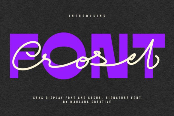 Crosel: A Font That Feels Like a Quiet, Thoughtful Conversation