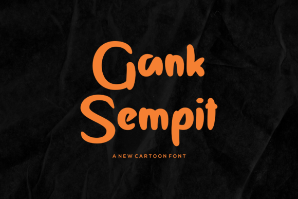 Gank Sempit: The Handwritten Font Your Brand Might Need