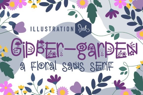 Gidber-Garden: A Playful Font for Creative Websites