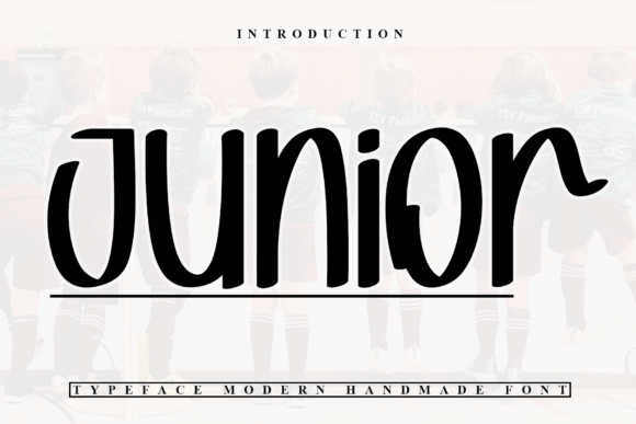 Junior: A Handwritten Font for Editorial Personality