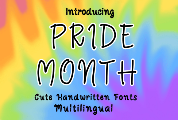 Pride Month: A Font for Calm and Creative Publishing