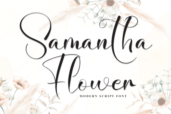 Samantha Flower: A Delicate Script for Warm, Personal Branding