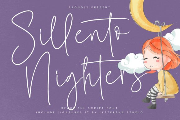 Sillento Nighters: A Font with Elegant Personality for Creative Projects