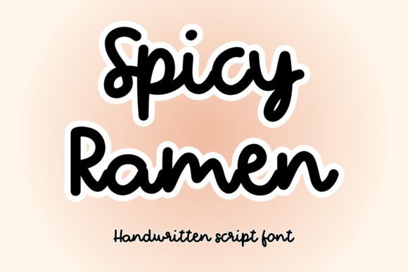 Spicy Ramen Font: A Designer’s Review