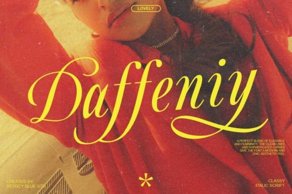 Using the Daffeniy Font in a Real Branding Project