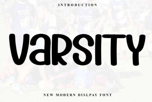 Varsity: A Festive Typeface for Editorial Charm