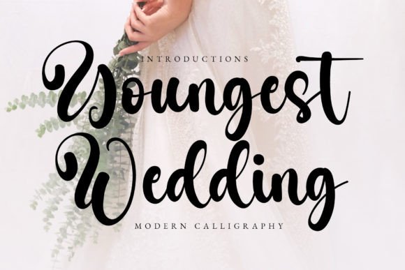 Youngest Wedding: A Versatile Script Font for Elegant Branding